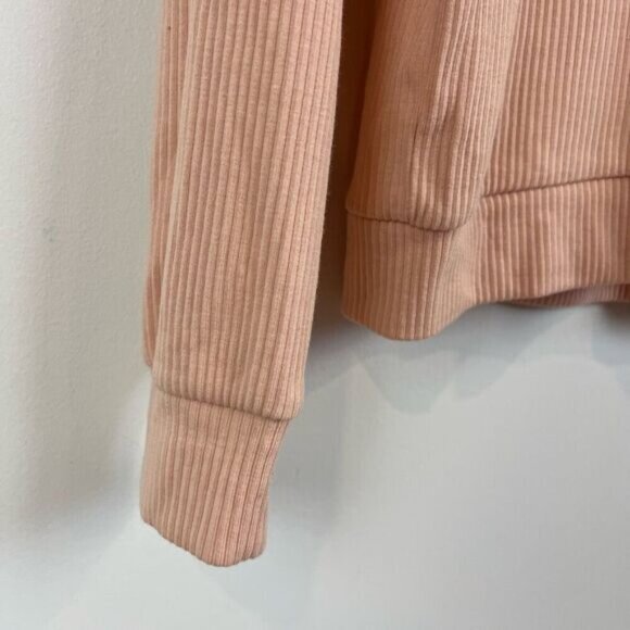 Petit Lem Women’s Blush Pink Organic Cotton Long Sleeve Top Shirt Stretch Large - Picture 6 of 13